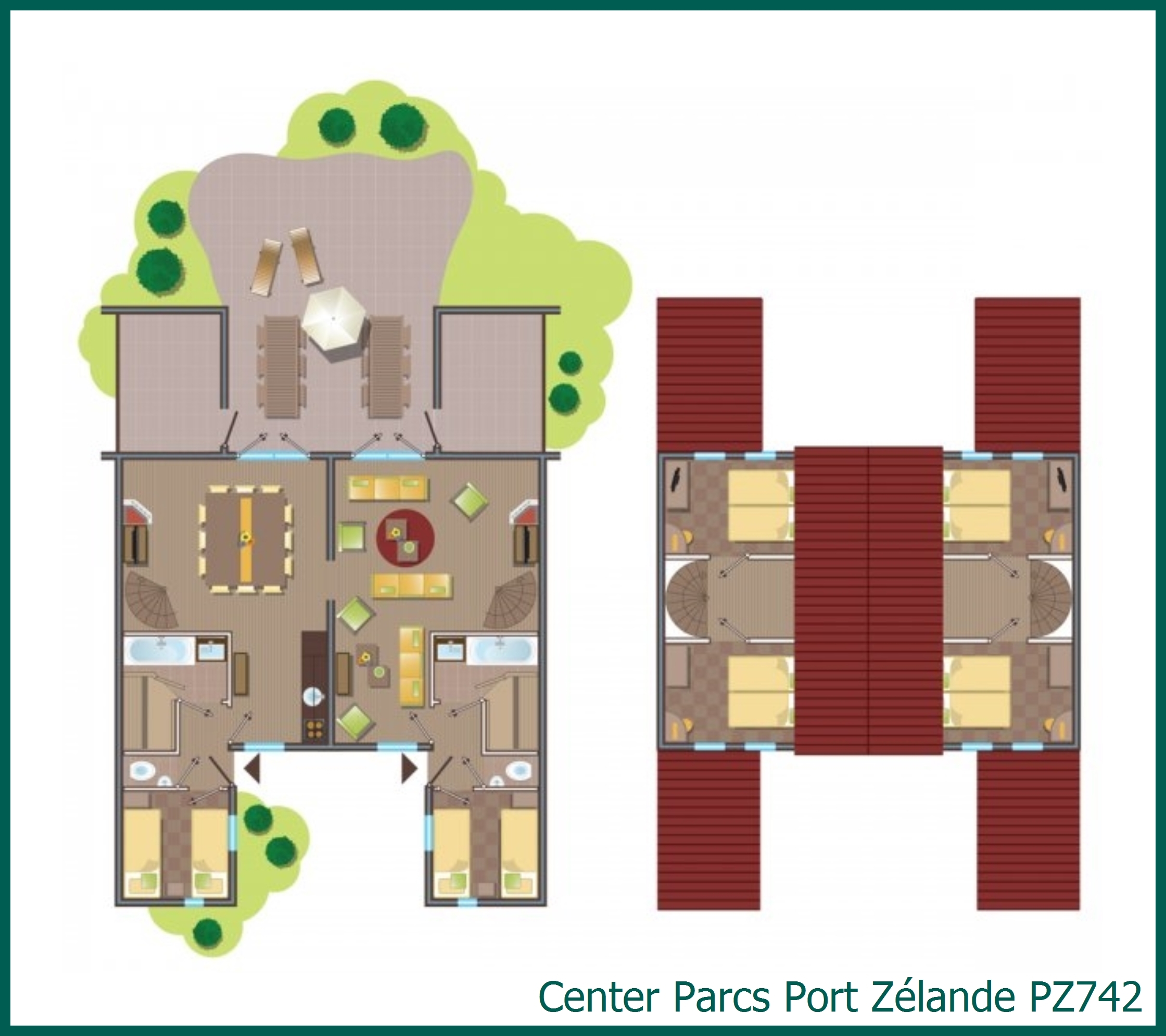Premium-Ferienhaus PZ742 in Port Zélande
