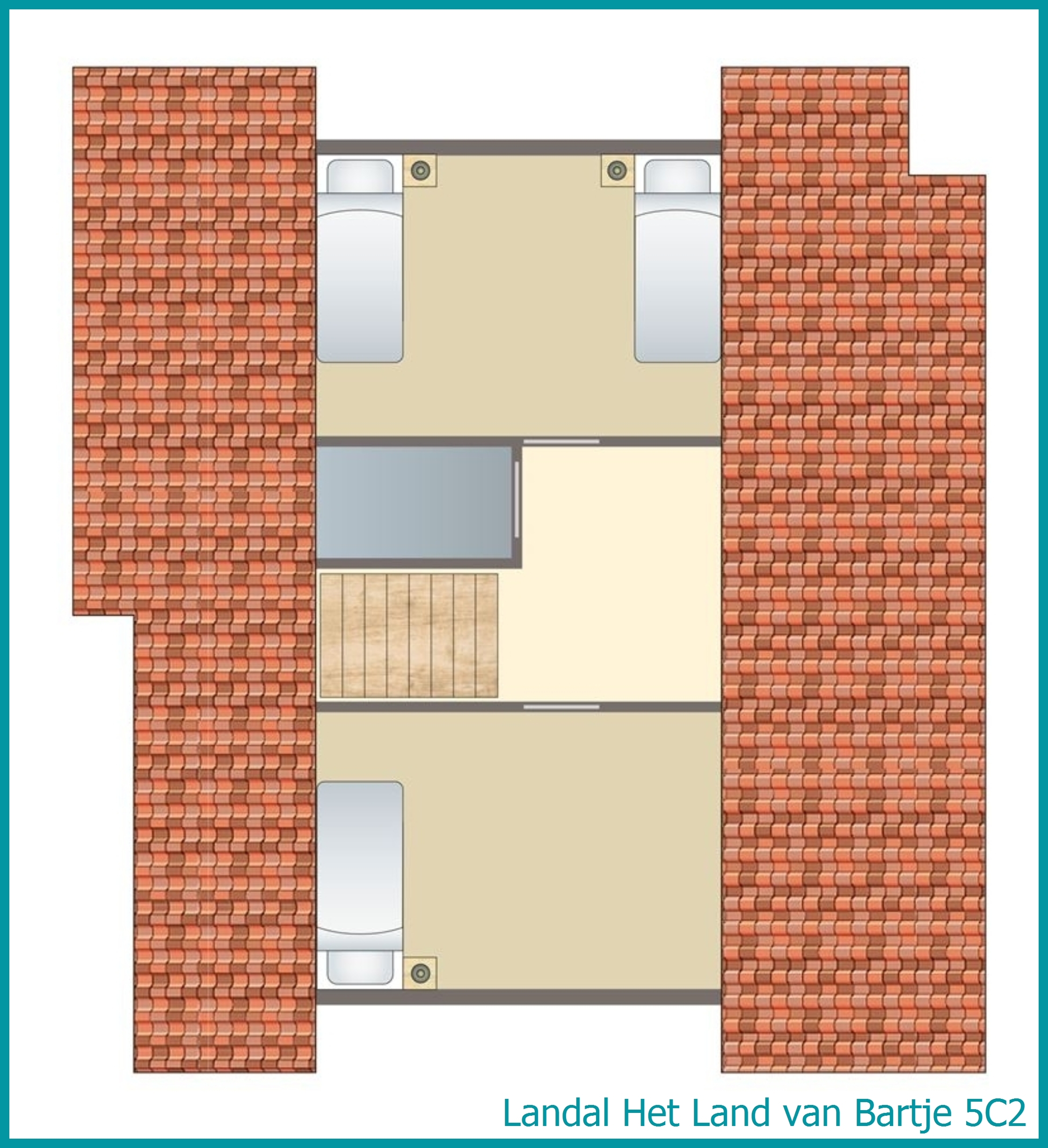 5-Personen-Landhaus 5C2 in Het Land van Bartje