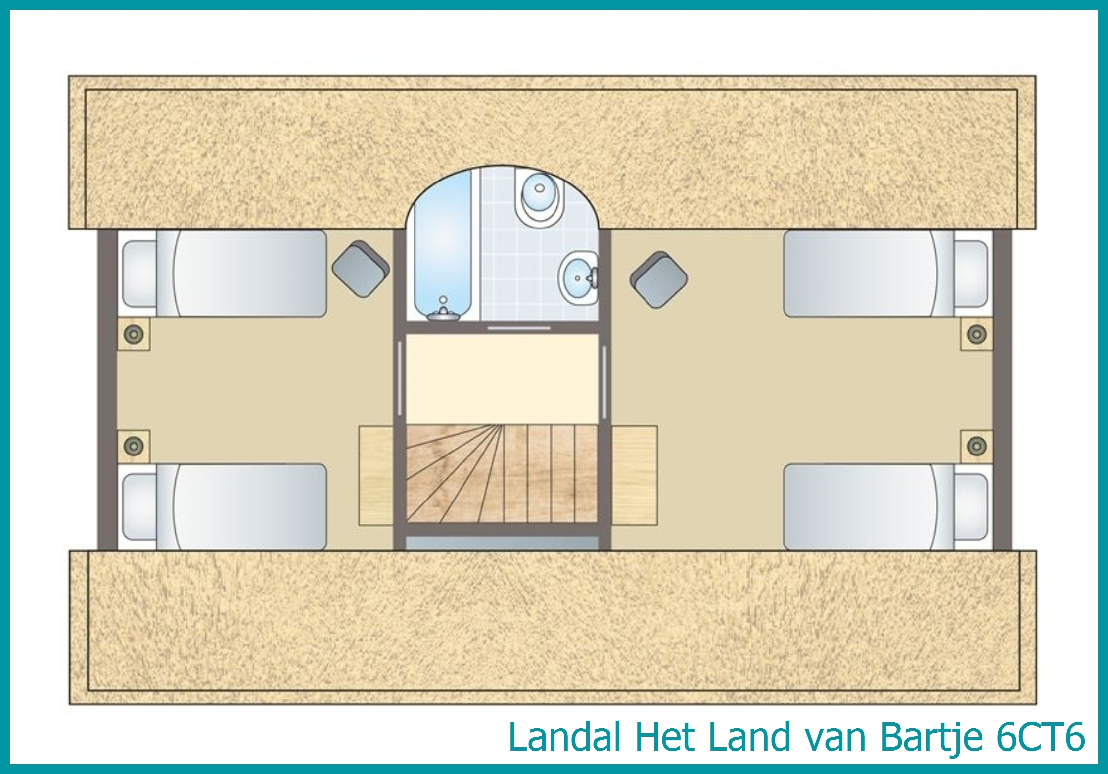 6-Personen-Bauernhaus, Barrierefrei+ 6CT6 in Het Land van Bartje