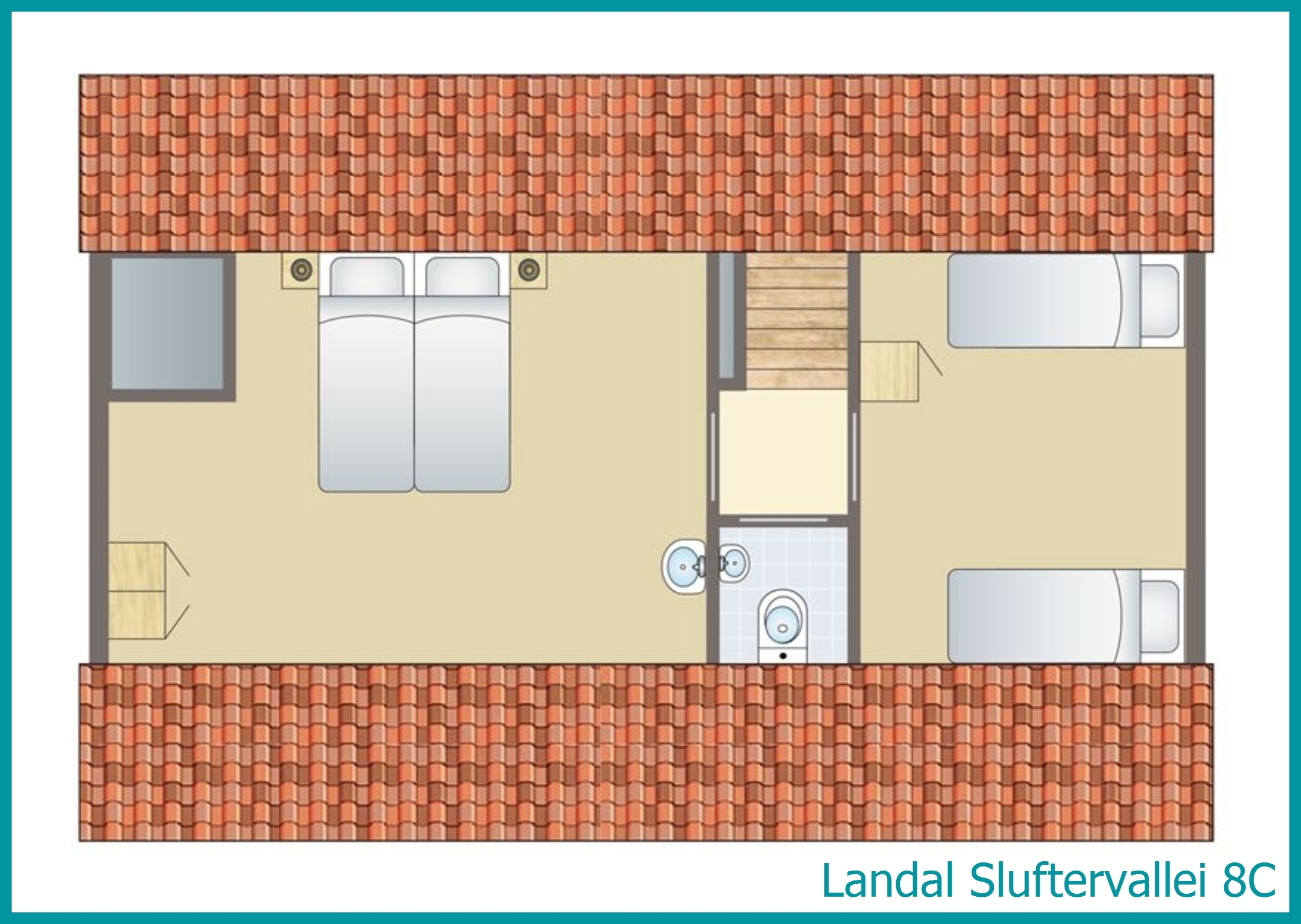 8-Personen-Ferienhaus 8C in Sluftervallei