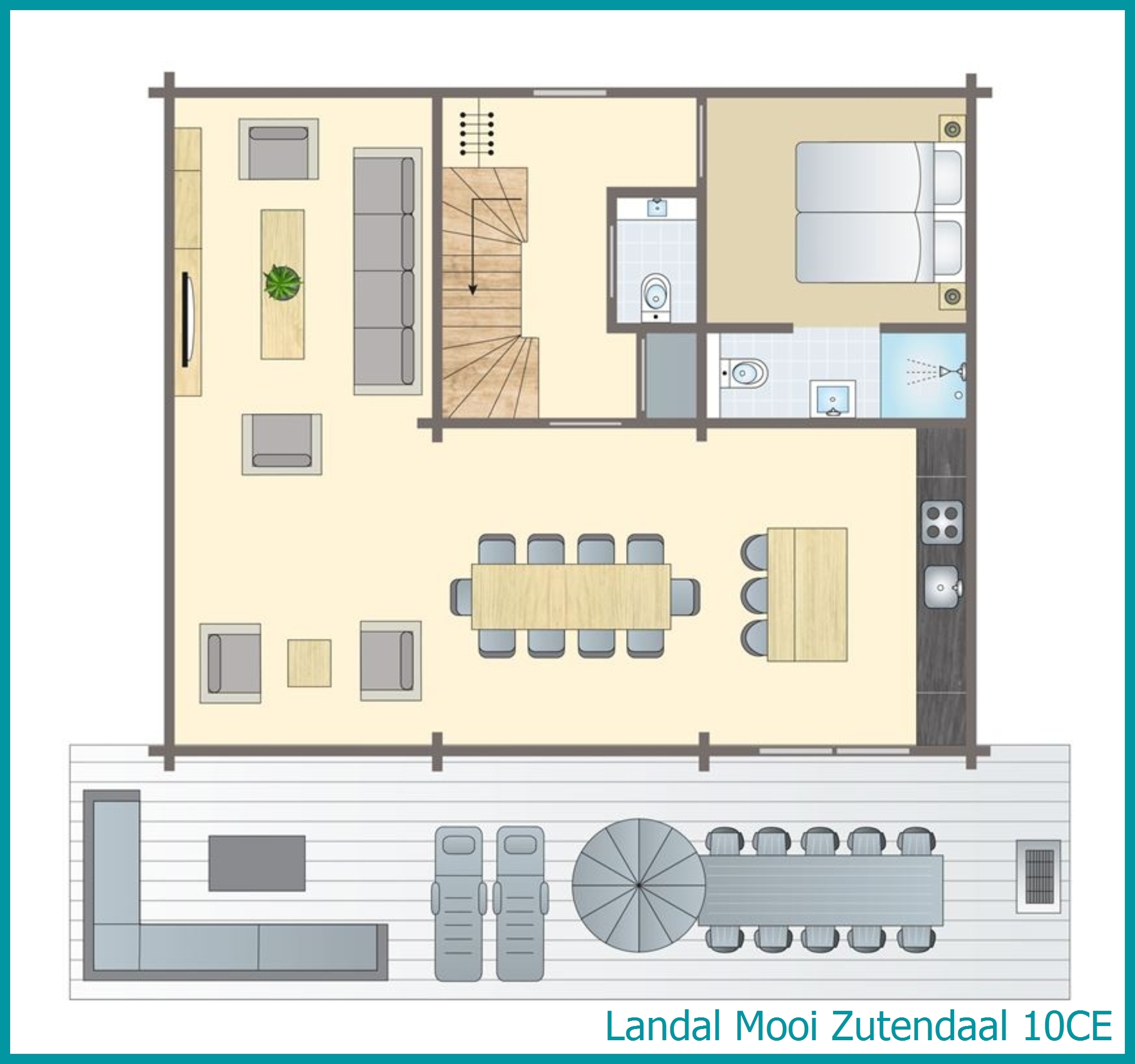10-Personen-Villa 10CE in Mooi Zutendaal