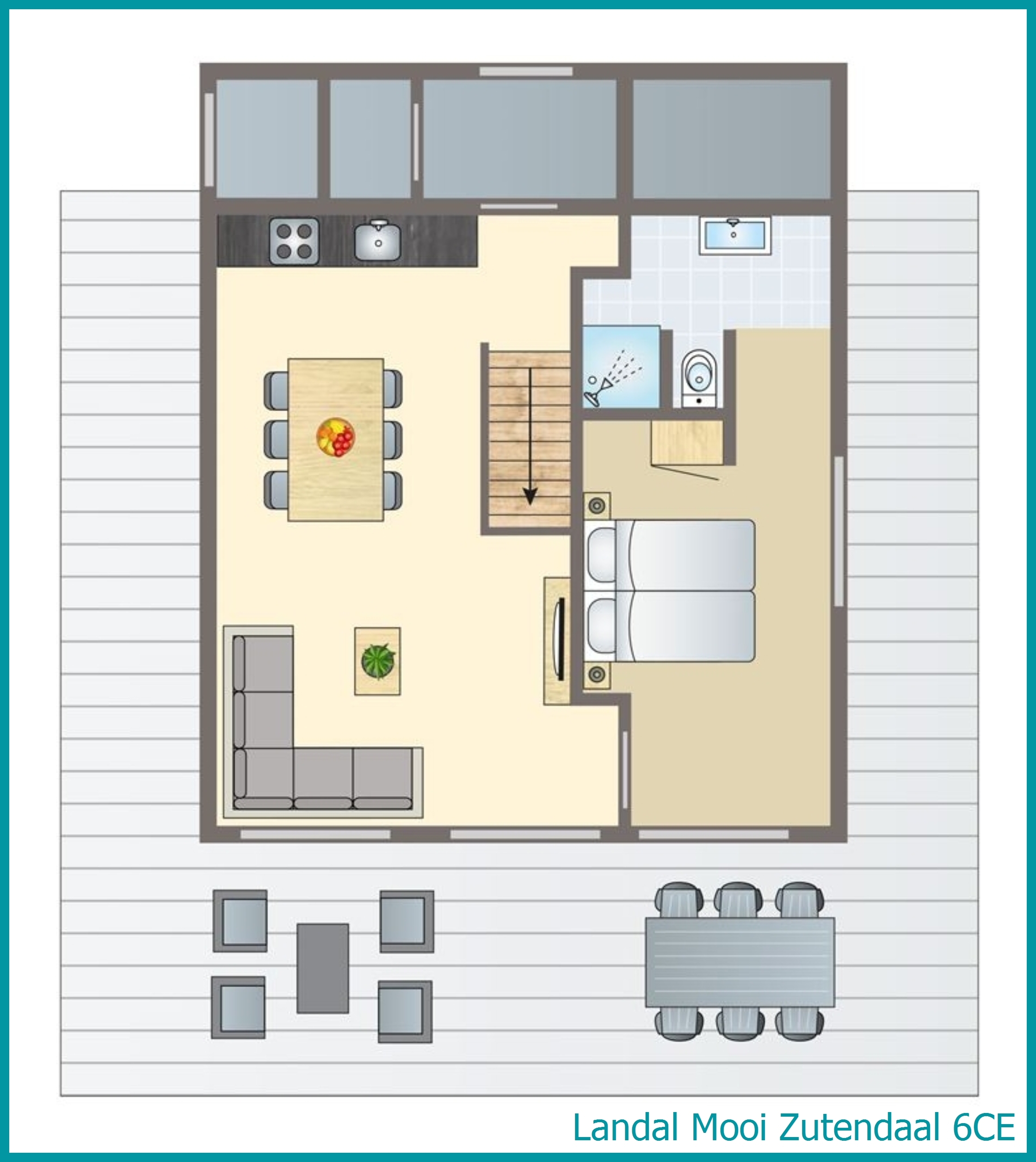 6-Personen-Villa 6CE in Mooi Zutendaal