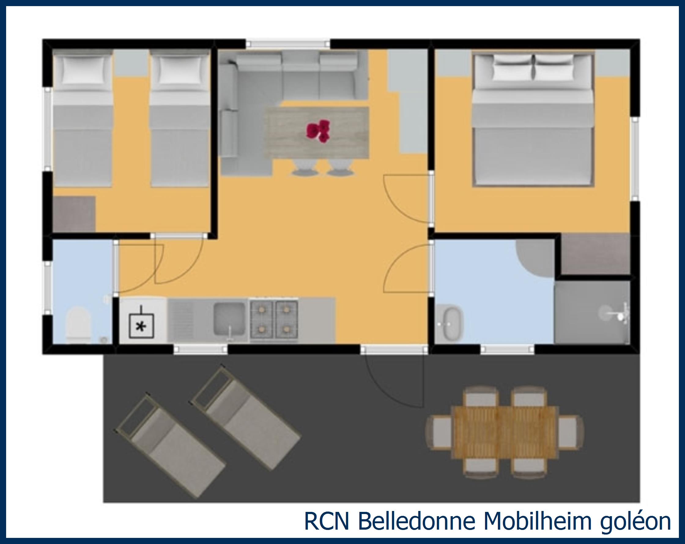 Mobilheim Acacia Mobilheim goléon in Belledonne