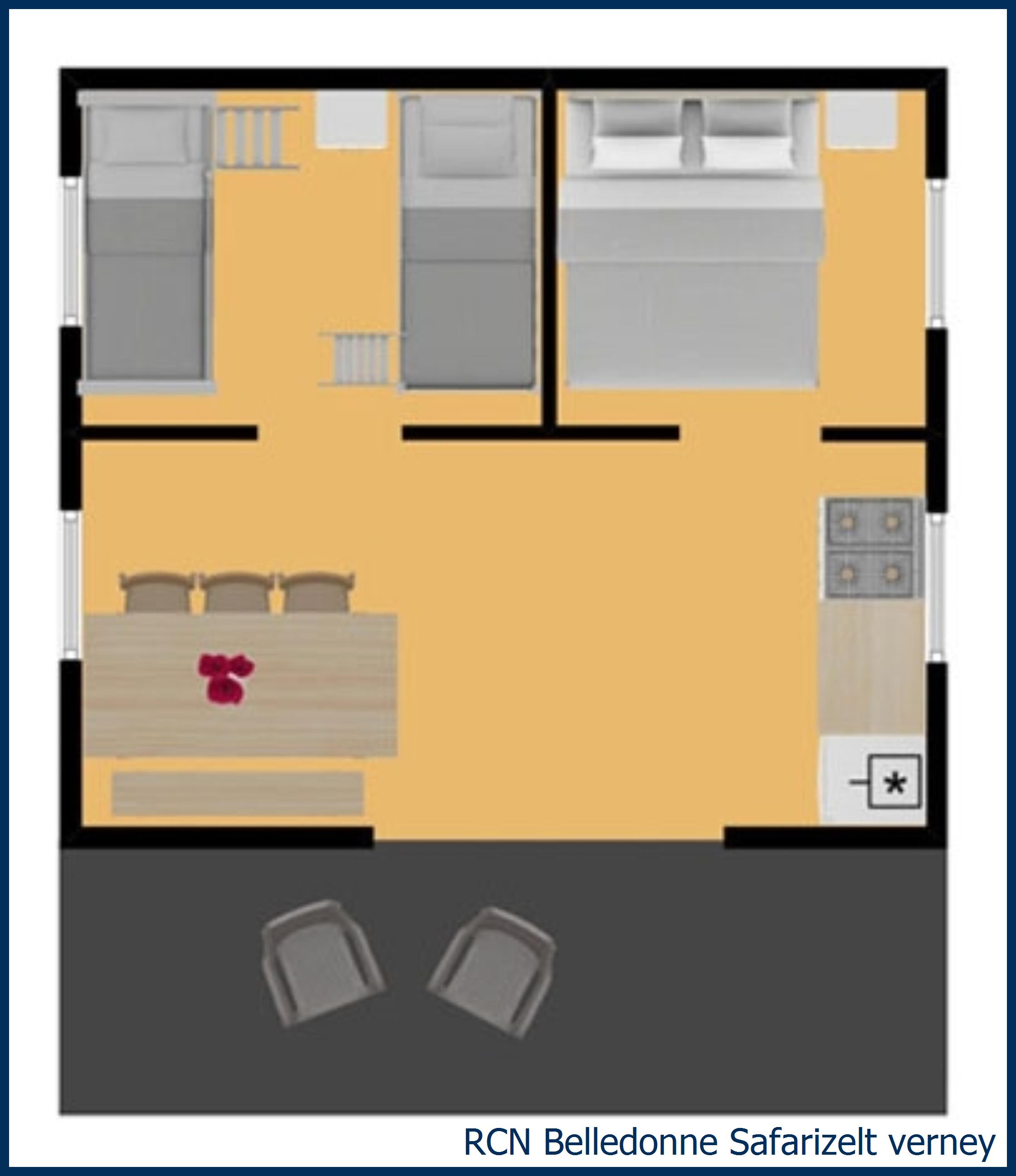 Safarizelt verney in Belledonne