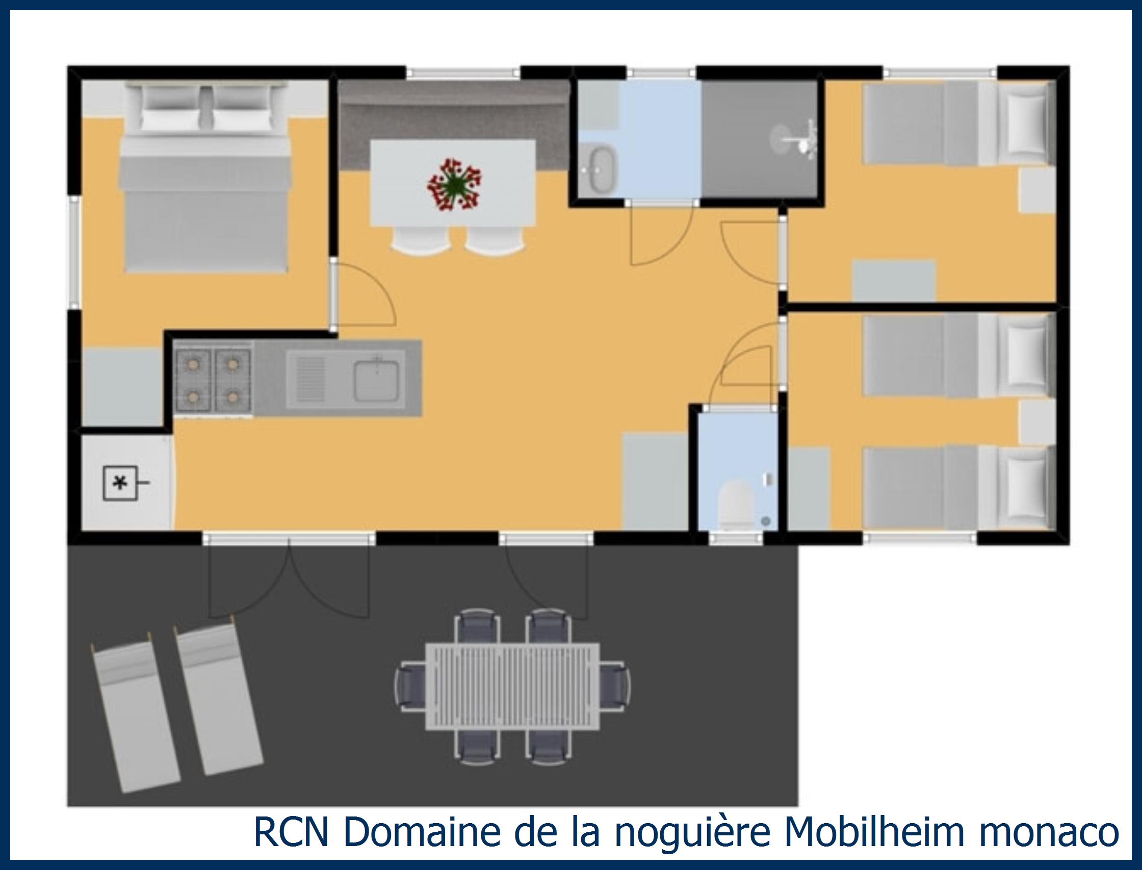 Mobilheim Acacia Mobilheim monaco in Domaine de la Noguière