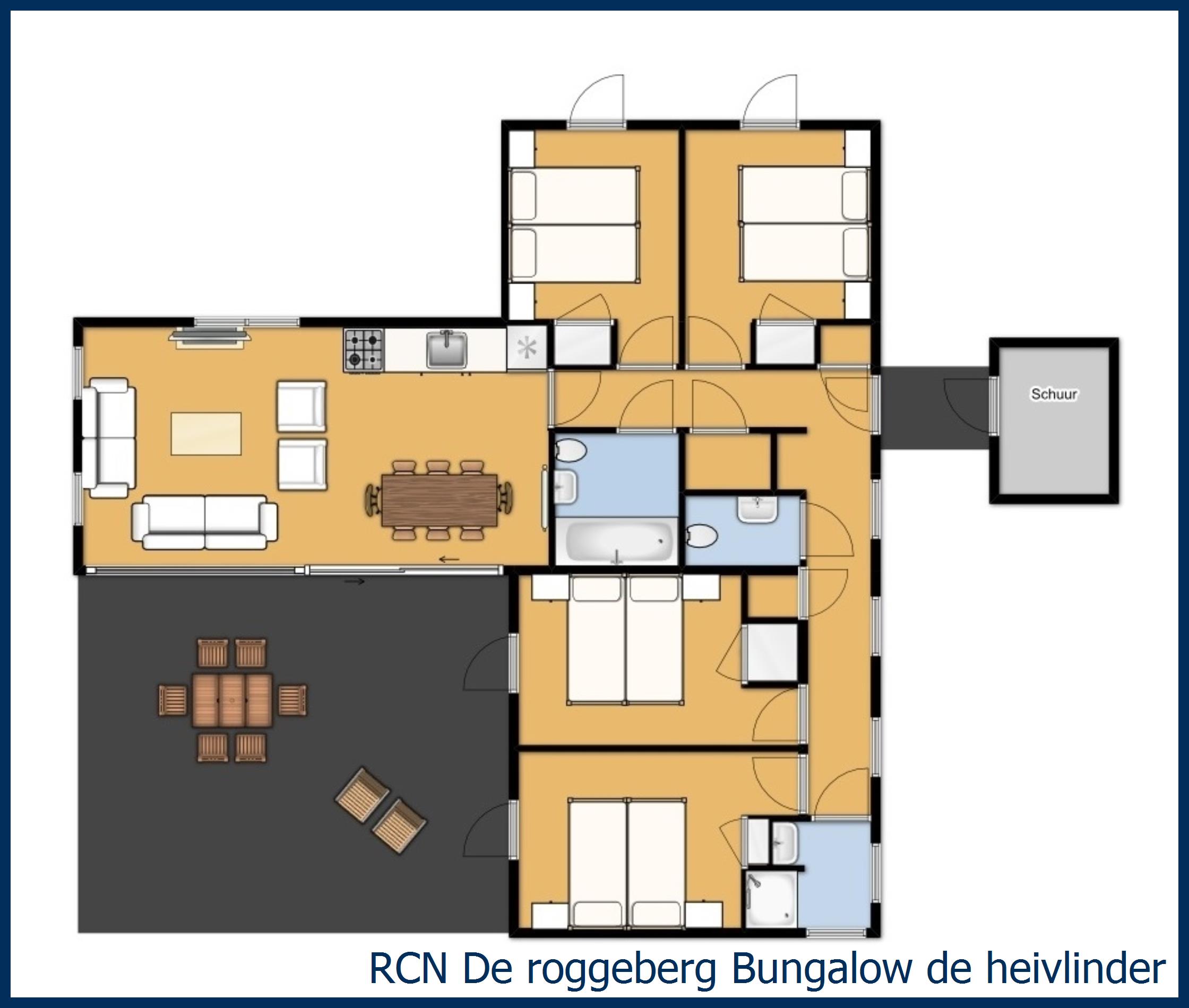 Ferienhaus de heivlinder in De Roggeberg