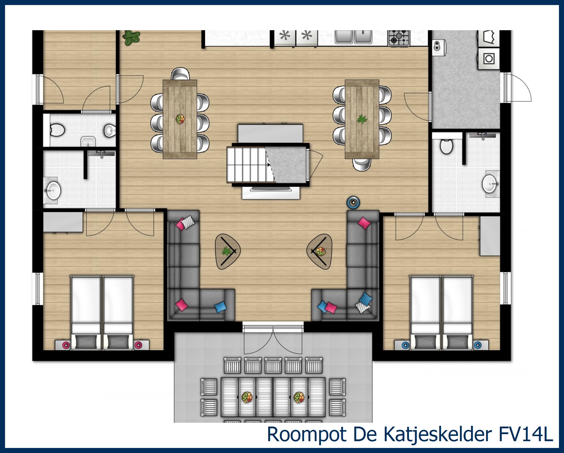 Bungalow FV14L in De Katjeskelder