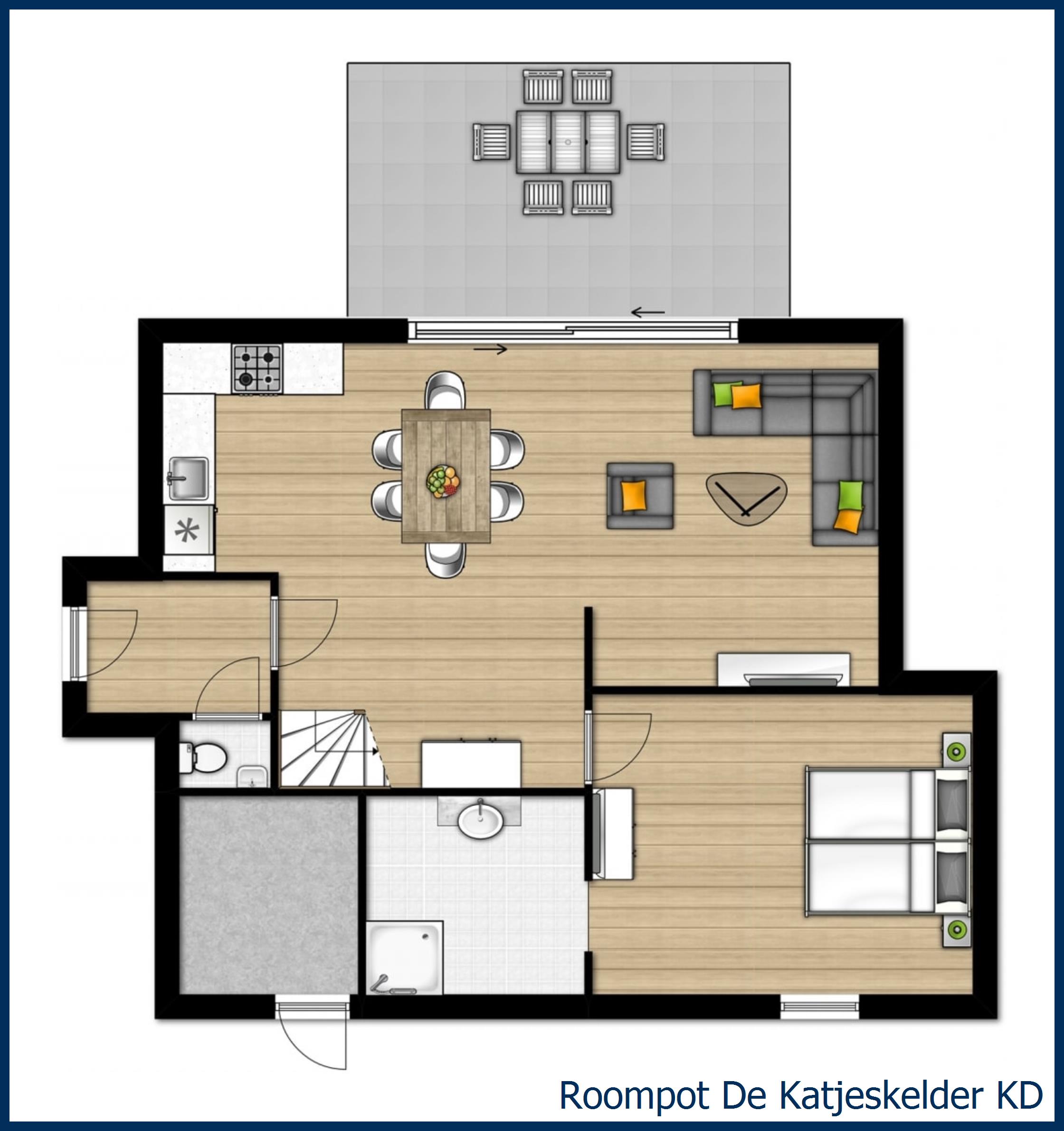 Bungalow KD in De Katjeskelder