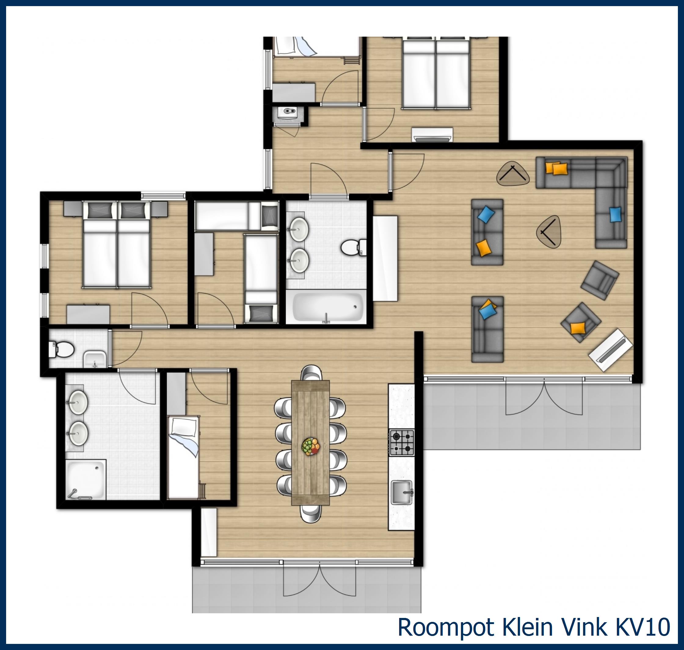 Bungalow KV10 in Klein Vink