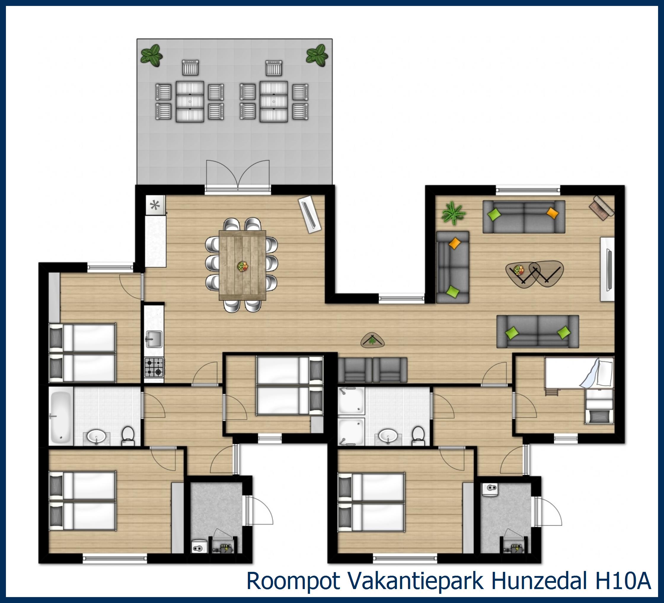 Bungalow H10A in Hunzedal
